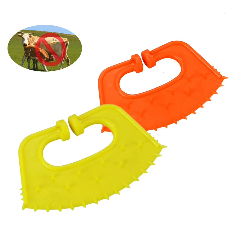 Livestock Calf Weaner 20 Pack, Plastic Cattle Weaning Nose Clip – image 2
