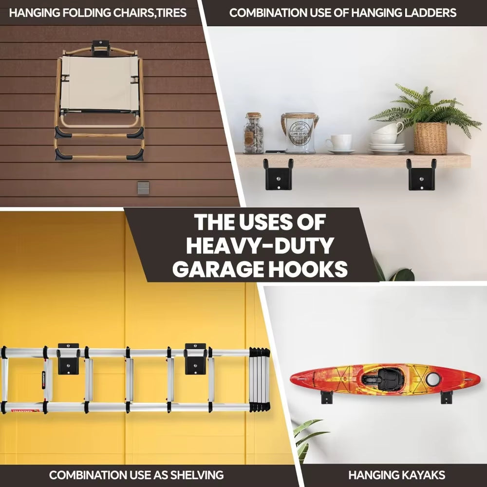 Heavy-Duty Wall Hook for Shovels, Rakes & Brooms – image 4