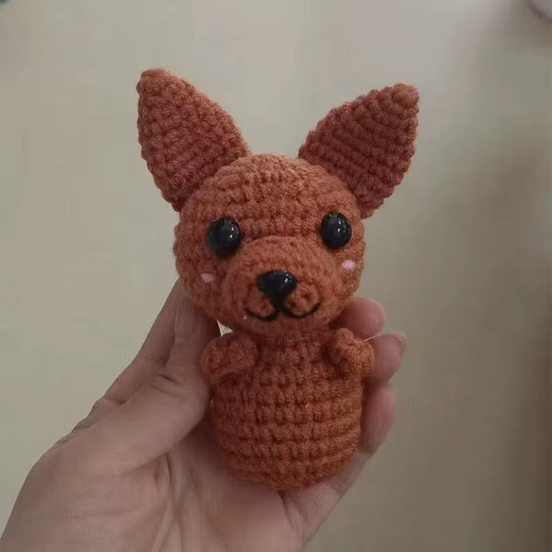 Handmade Crochet Positive Puppy Gift – image 6