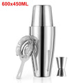 Cocktail Shaker Set, Stainless Steel Boston Shaker Bar Kit