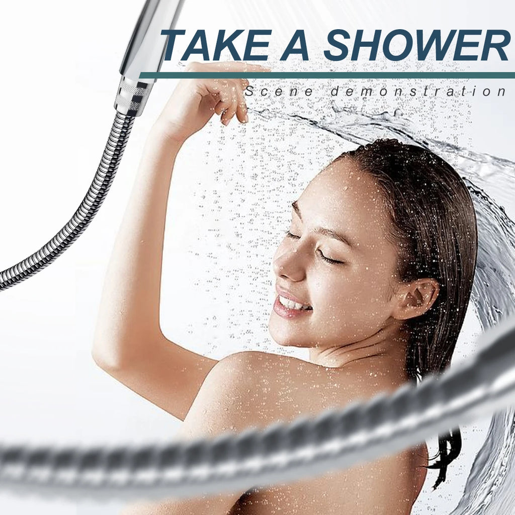 Stainless Steel 360° Shower Hose - 10 ft – image 2