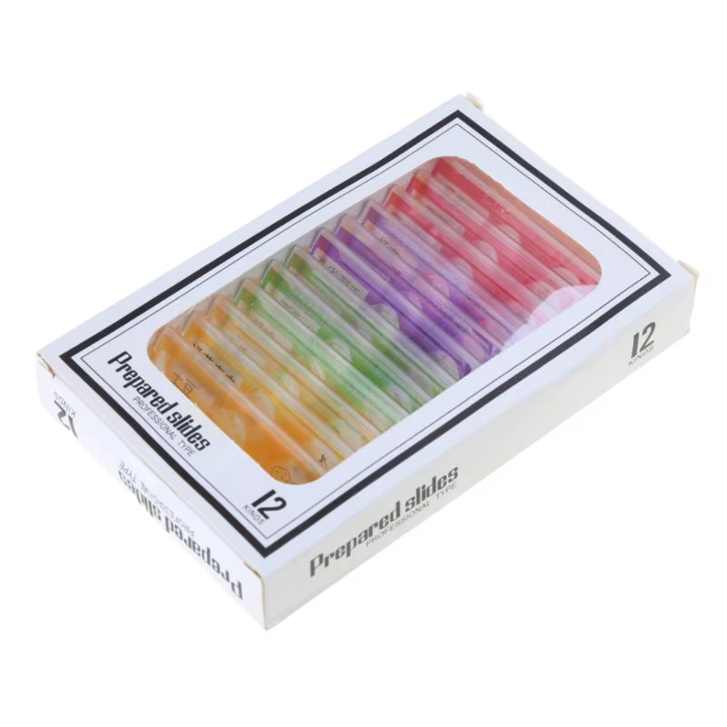 48 Piece Prepared Microscope Slides Set Plant Insect Animal – image 6
