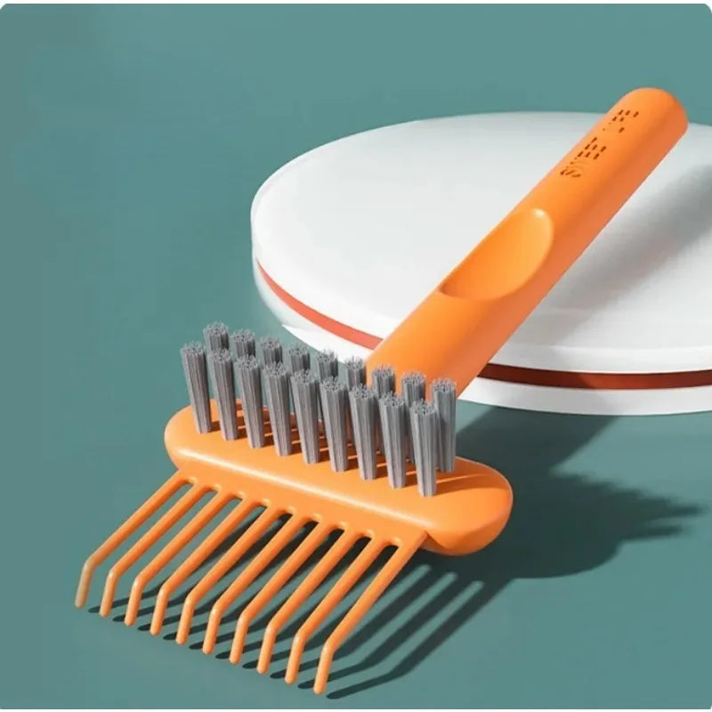 Hair Brush Cleaner Tool - 2-in-1 Comb Cleaning Rake – image 4