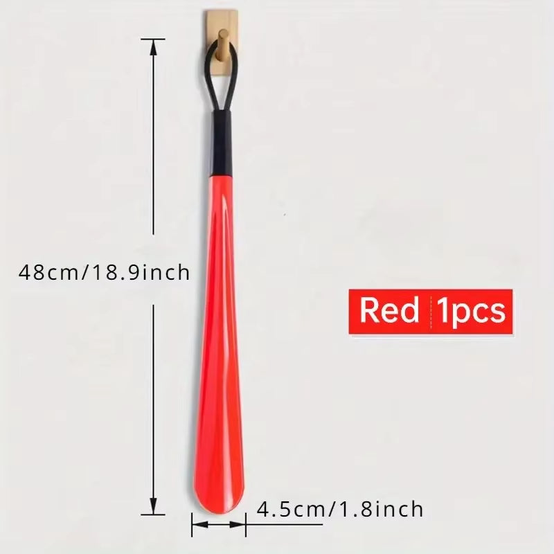 Shoe Horn Extra Long, Non-Slip ABS Shoe Helper with Hanging Hole – image 9