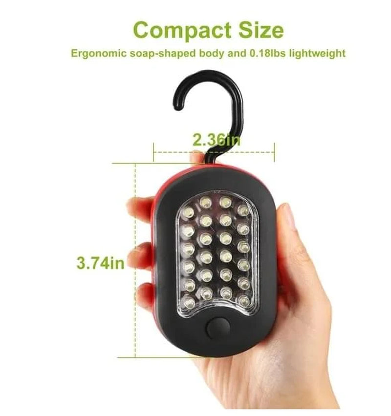 Magnetic Work Light 27 LED Compact with Hanging Hook – image 5