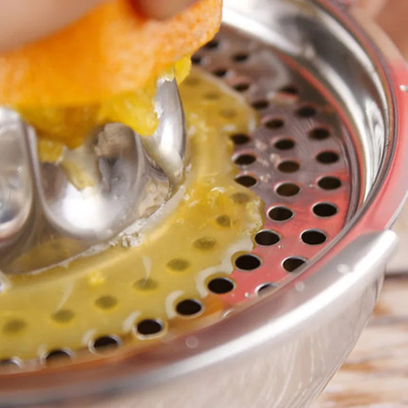 Lemon Squeezer – Stainless Steel Manual Citrus Press – image 4