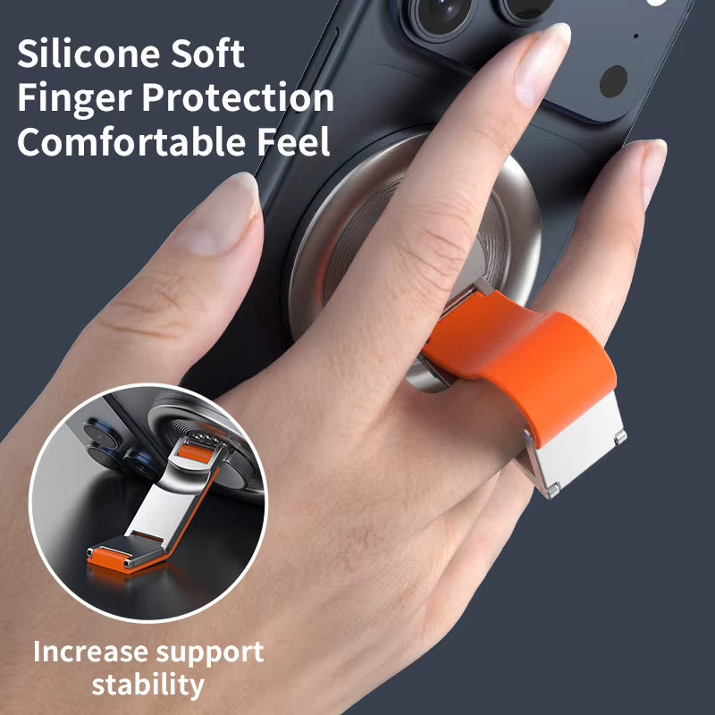 Magnetic Phone Ring Holder, 360-Degree Rotating Finger Grip – image 5