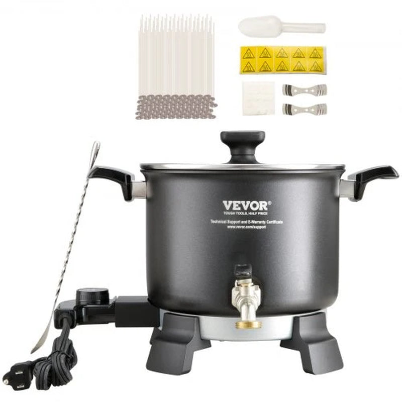 5 Liter Electric Wax Melter for Candle Making with Pour Spout