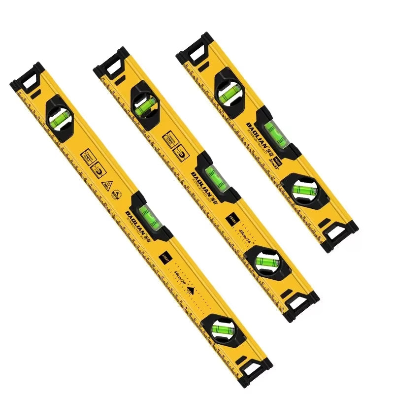 Magnetic Spirit Level, Aluminum 3-Vial Level 30/40/50 cm – image 6