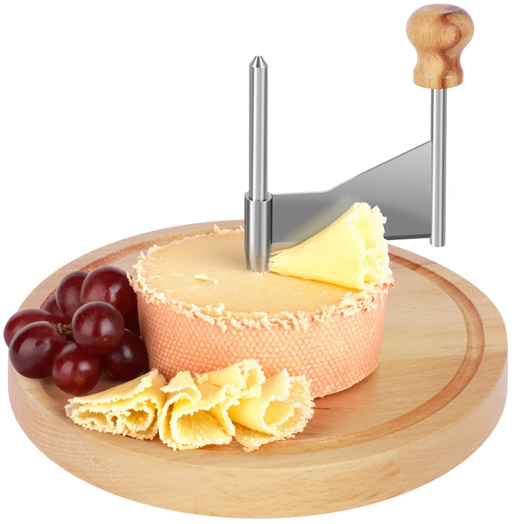 Cheese Curler, Rotary Stainless Steel Cheese and Chocolate Shaver – image 2