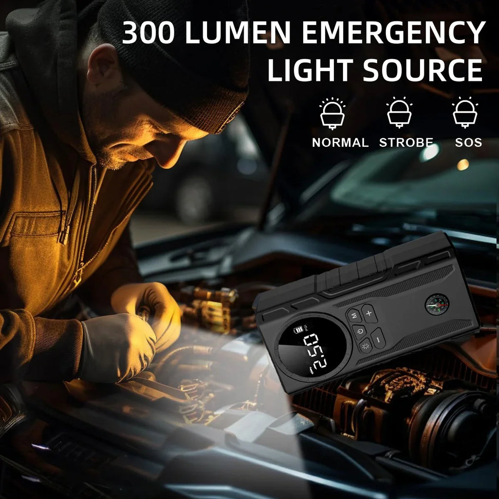 Jump Starter with Air Compressor 4000A 150PSI Portable – image 6