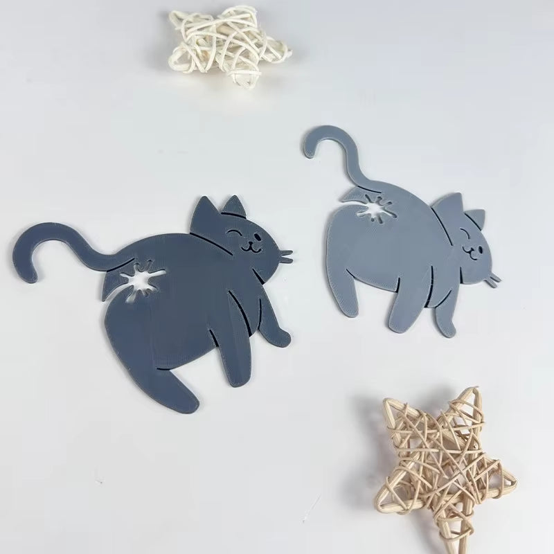 Cat Butt Bag Clips 2 Pack - Novelty Snack Bag Sealing Clips – image 3