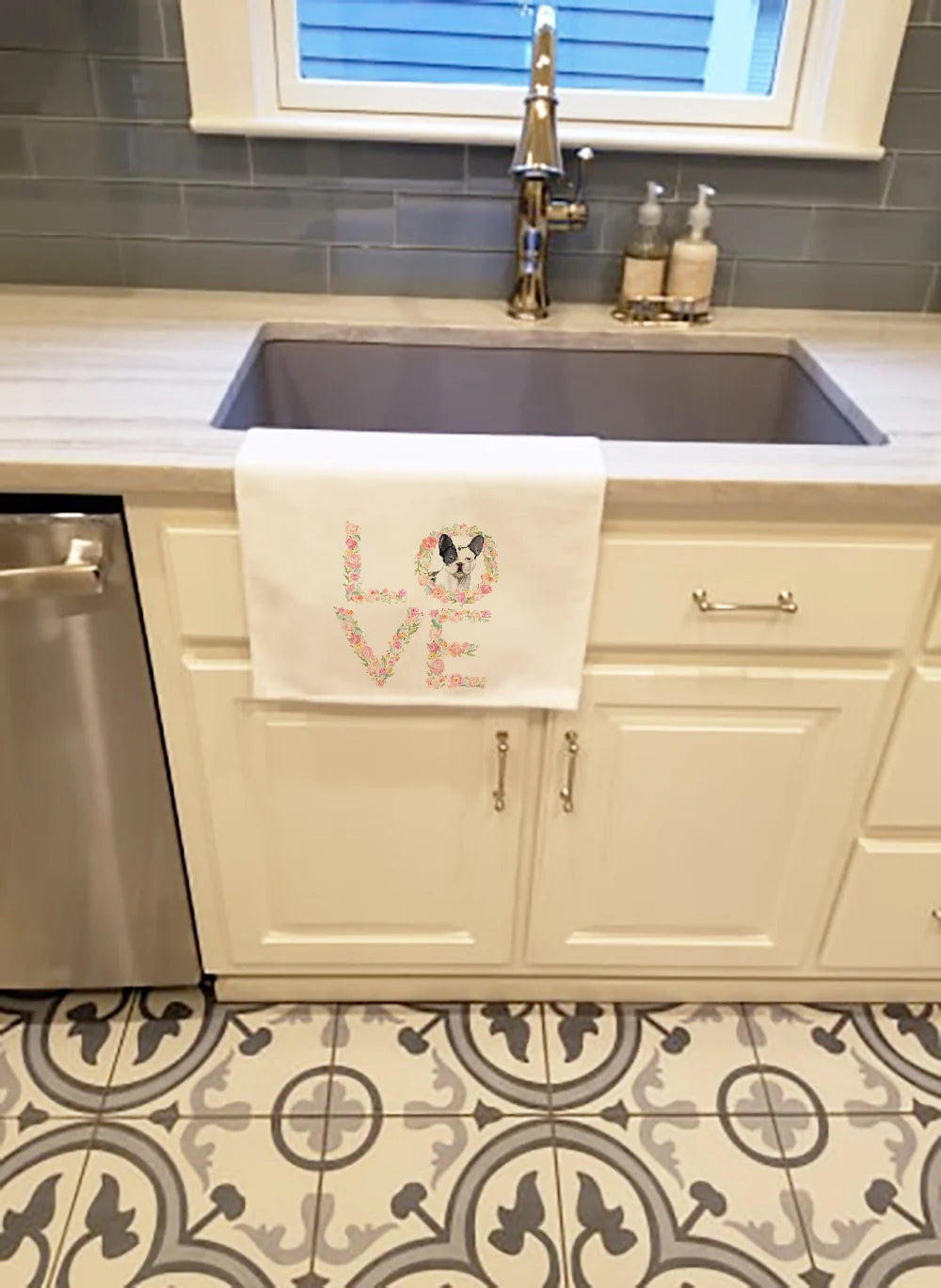 French Bulldog Love Kitchen Towels - Set of 2 – image 3