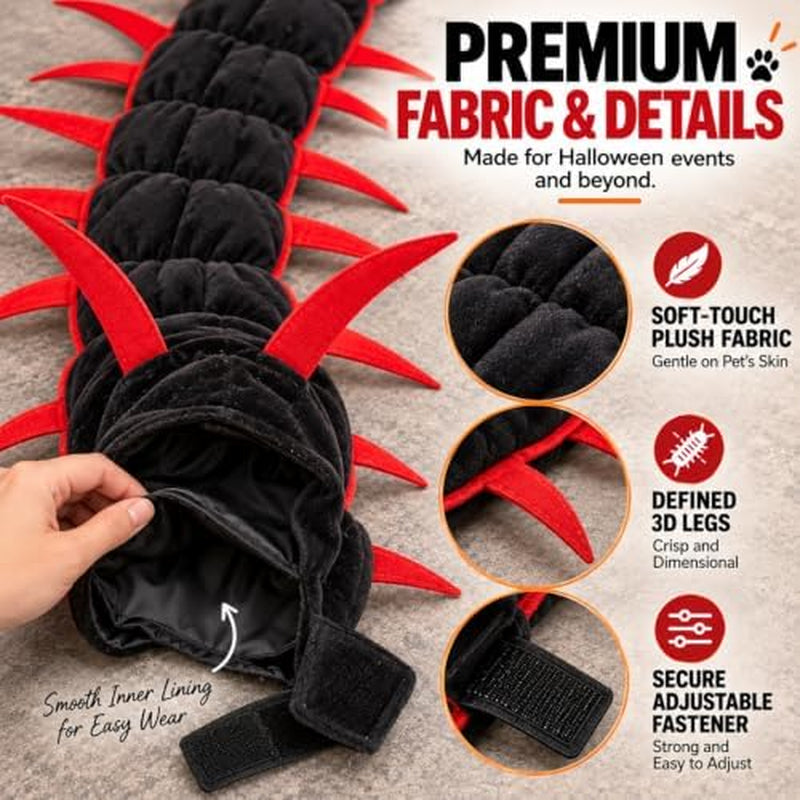 Centipede Cat Costume for Halloween, Cats and Small Dogs – image 4