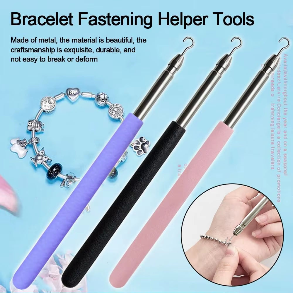 Bracelet Helper Tool - Stainless Steel One-Hand Clasp Fastener – image 3