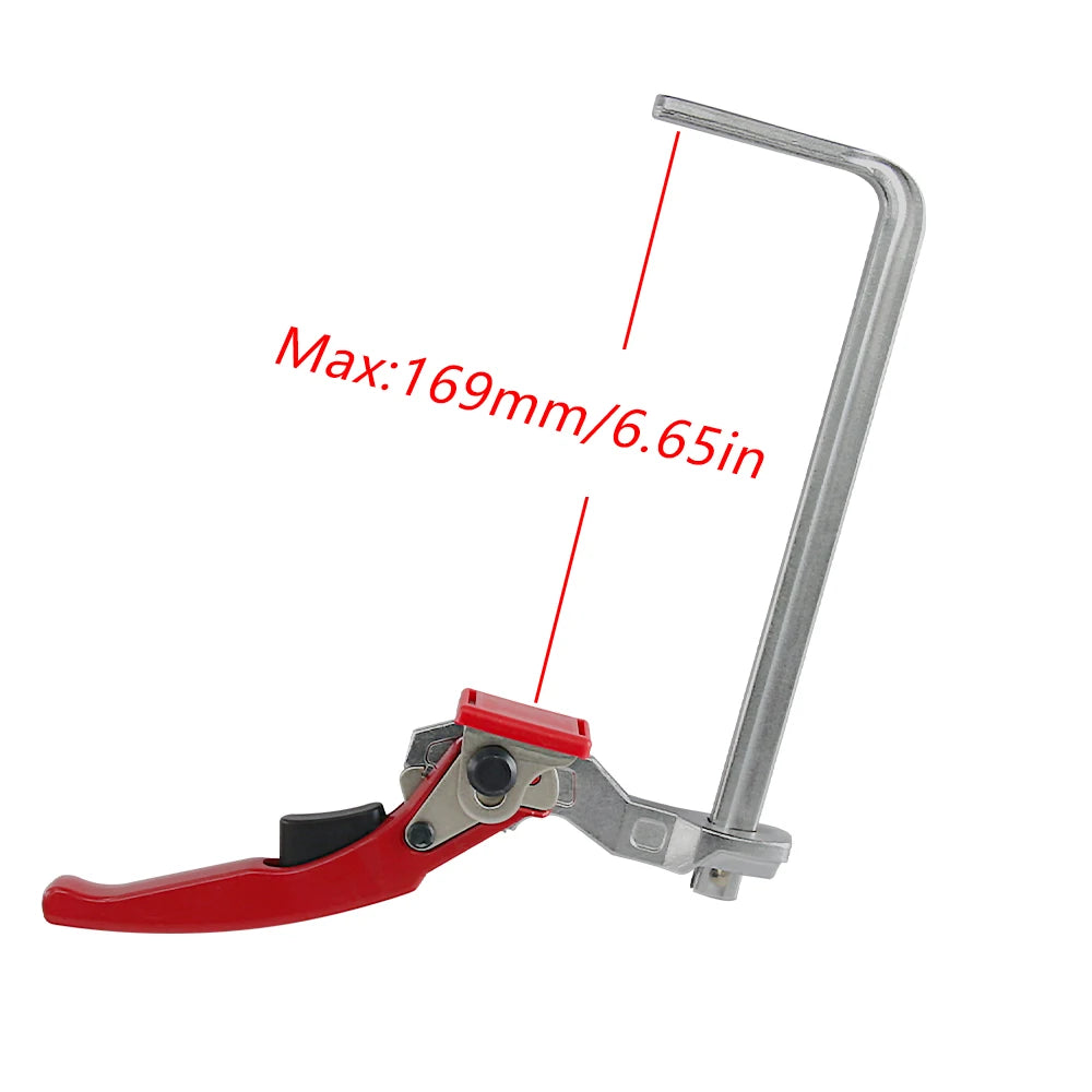 Track Saw Rail Clamps 2-Pack, Quick Ratchet MFT Table Clamps – image 7
