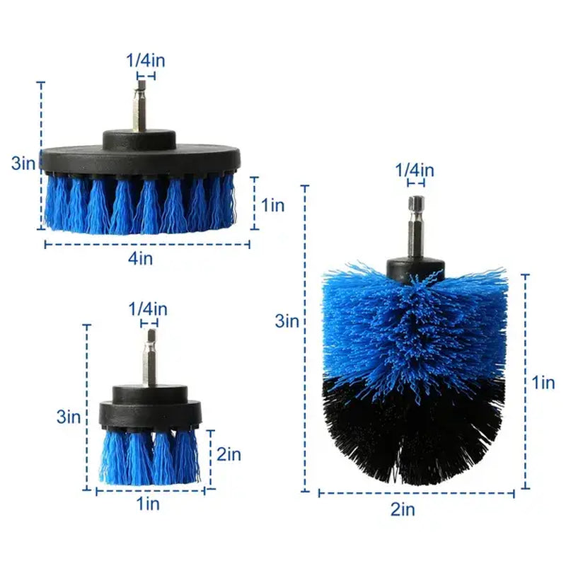 Drill Brush Power Scrubber Set – 3 Pc – image 6