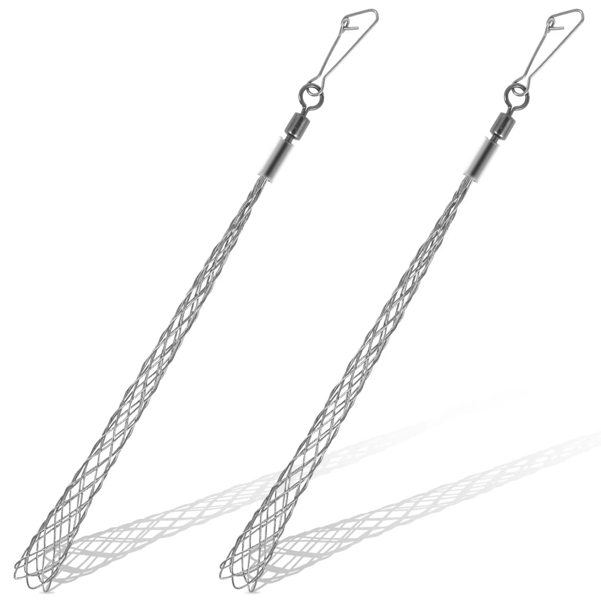 Electrician Cable Pulling Grip, Stainless Steel Mesh Wire Sock 2-Pack