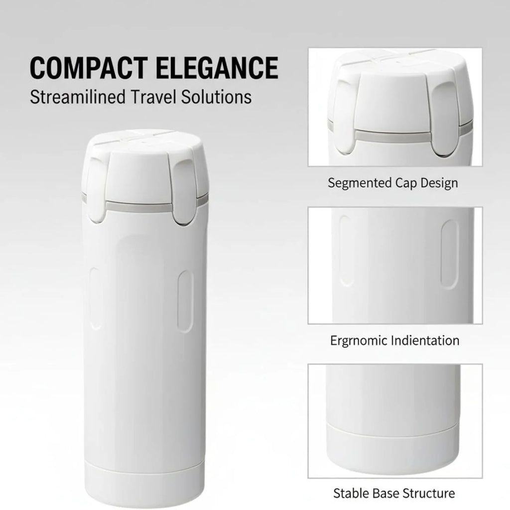 Travel Bottle Set 4-in-1, Refillable Shampoo & Lotion Dispenser – image 4