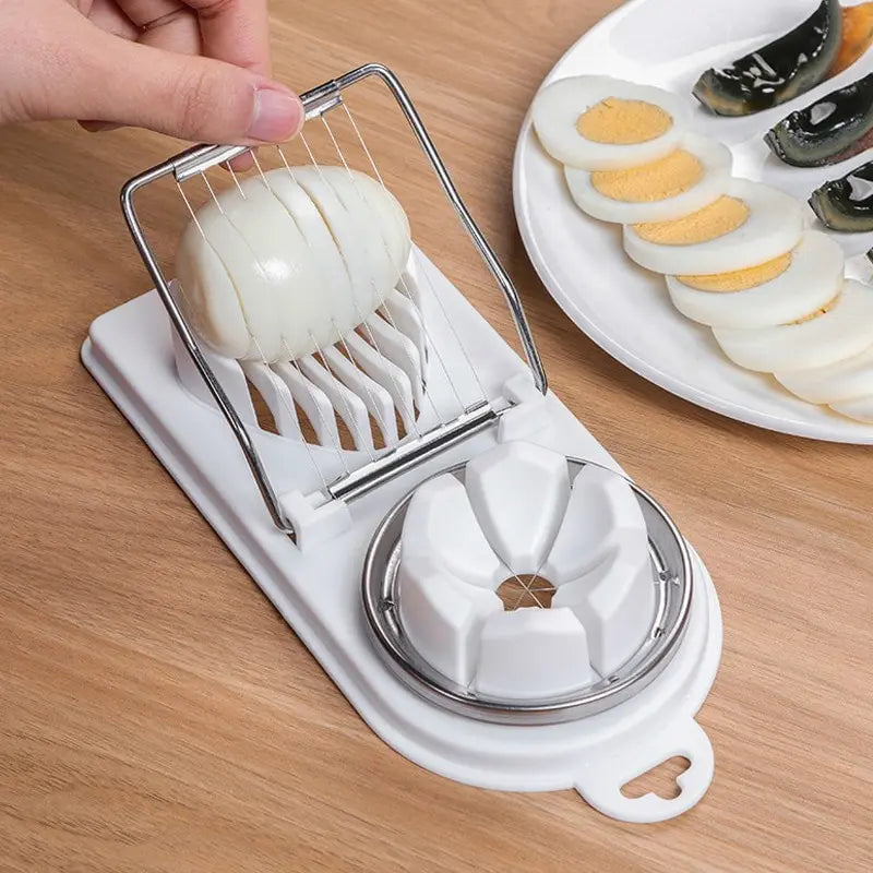 Egg Slicer 2-in-1 Stainless Steel – image 2