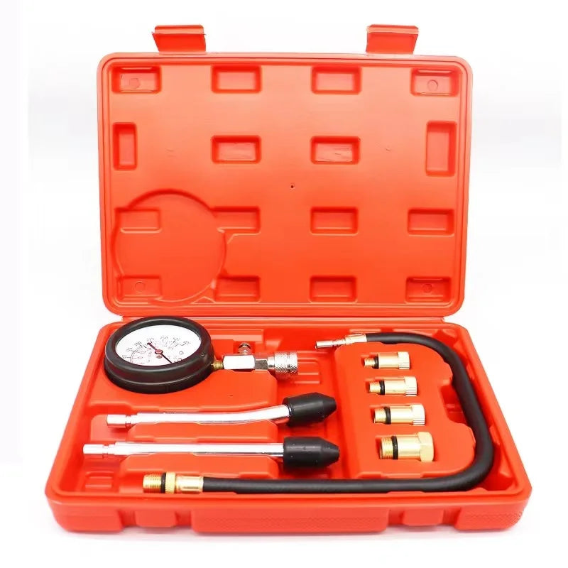 Engine Compression Tester Kit 0–300 PSI with 4 Adapters – image 2