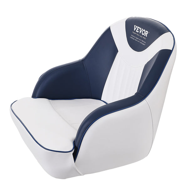 Captain Bucket Boat Seat with Armrests and Thick Sponge Padding