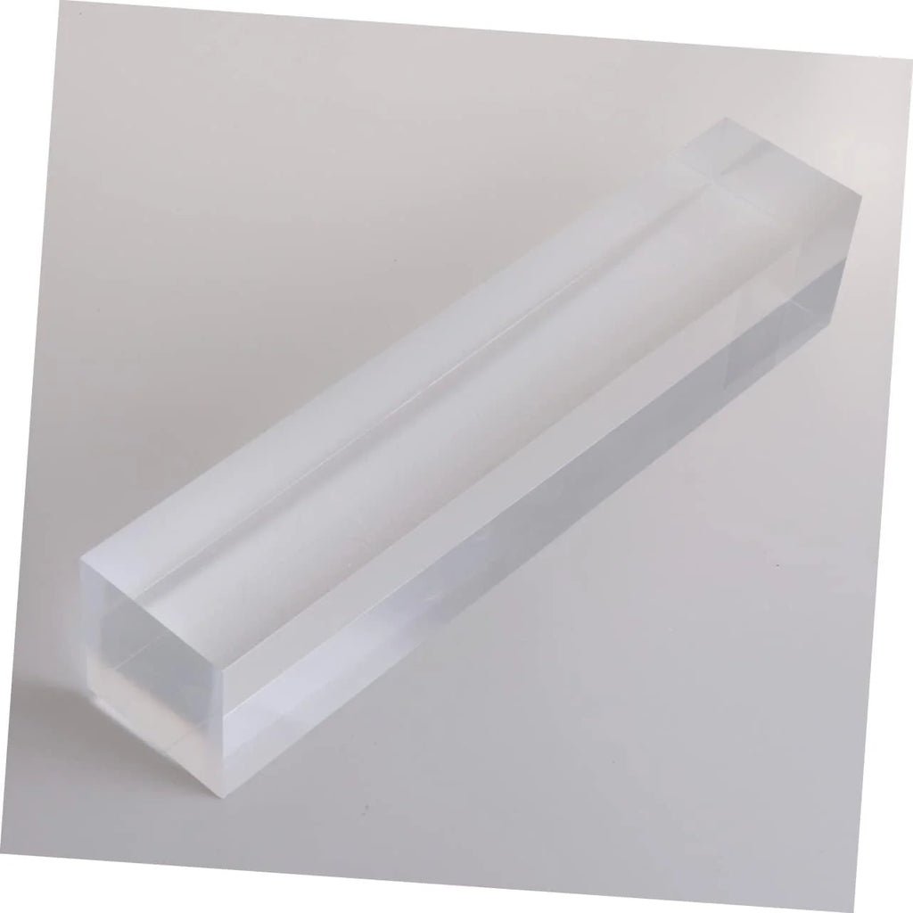 Earring Holder, Clear Acrylic Column Jewelry Display Stand – image 9