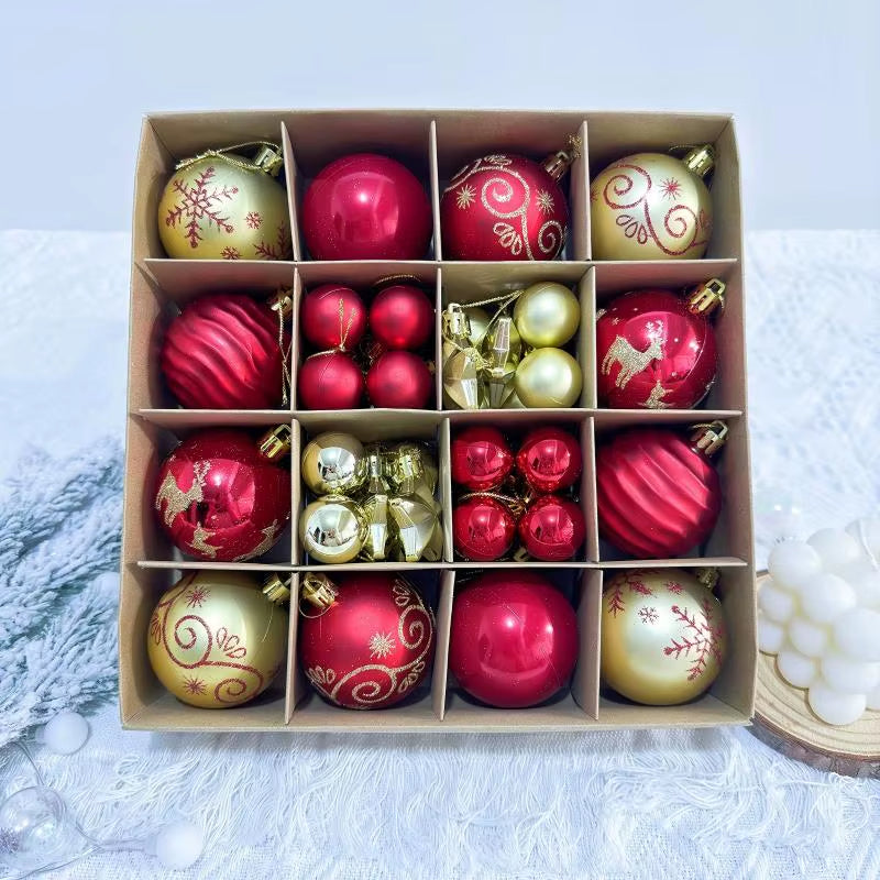 44-Piece Christmas Ball Ornament Set – image 6