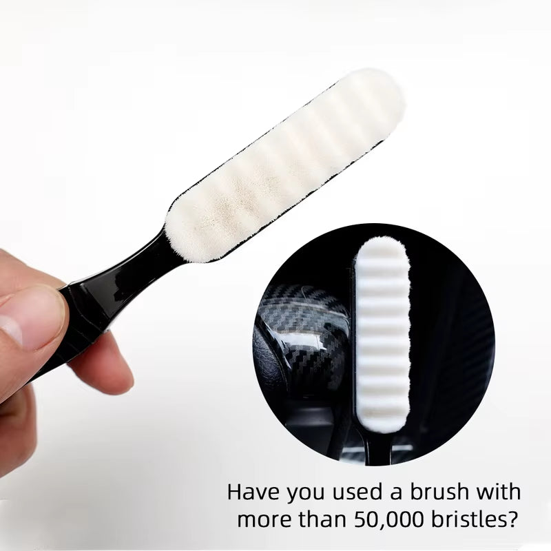 Car Detailing Brush - Ultra-Soft Dashboard & Air Vent Duster – image 3