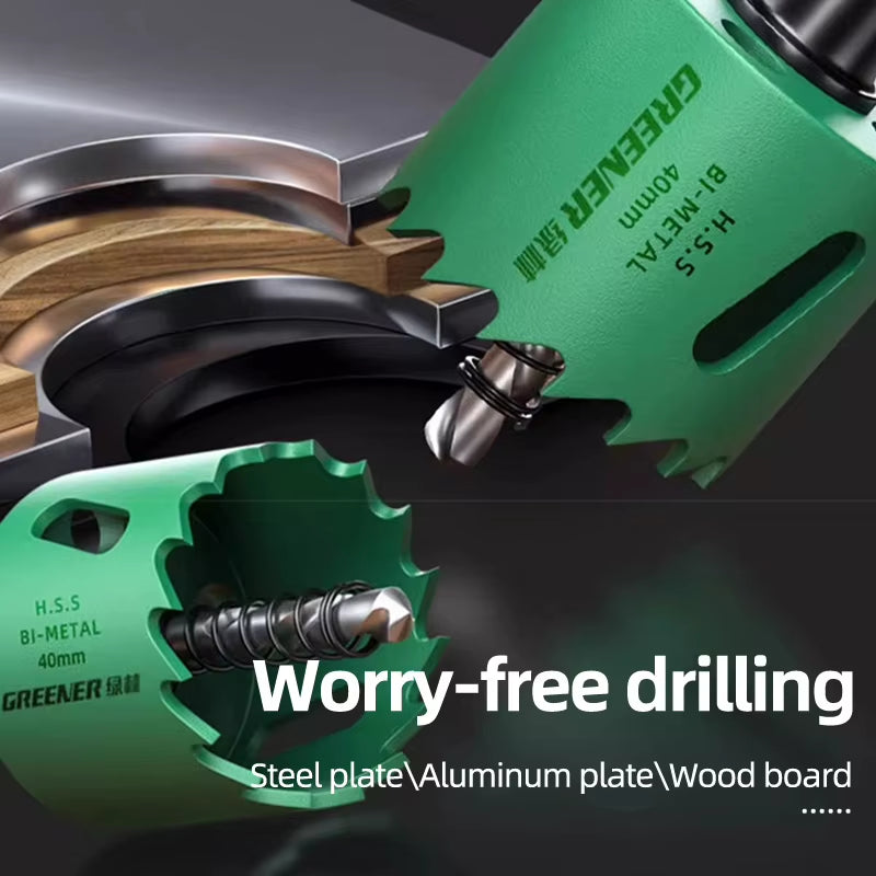 Hole Saw Kit 19-127 mm, Hole Saw Set for Wood, Drywall and PVC – image 5