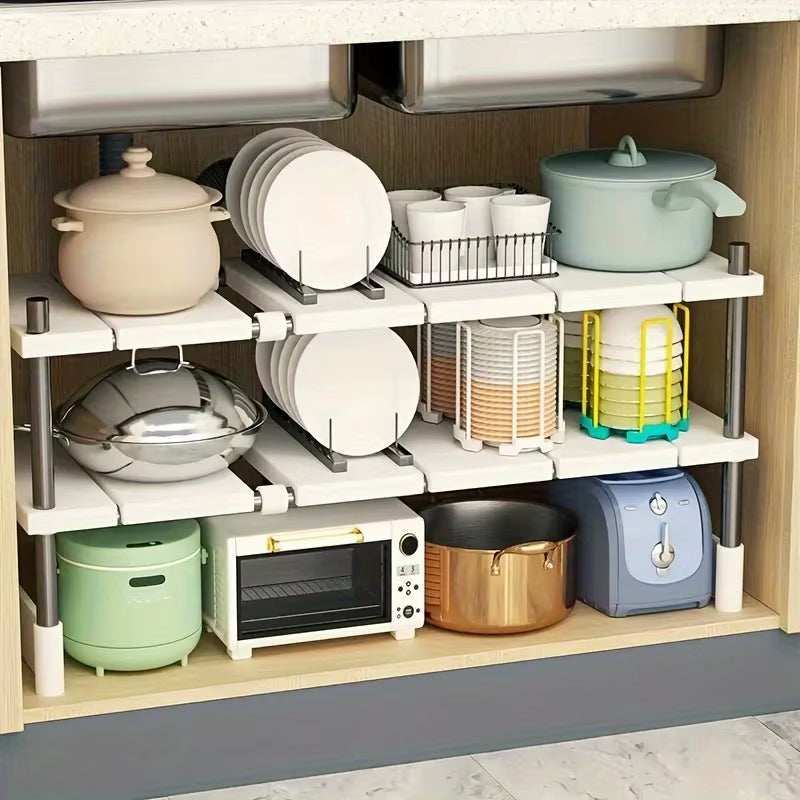 Expandable Under Sink Organizer Rack – image 5