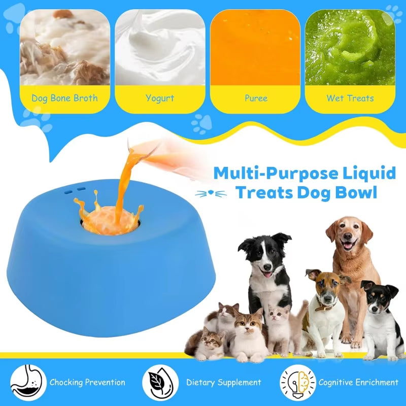 Slow Feeder Lick Bowl – Non-Slip Dog Bowl, 3/4 Cup – image 5