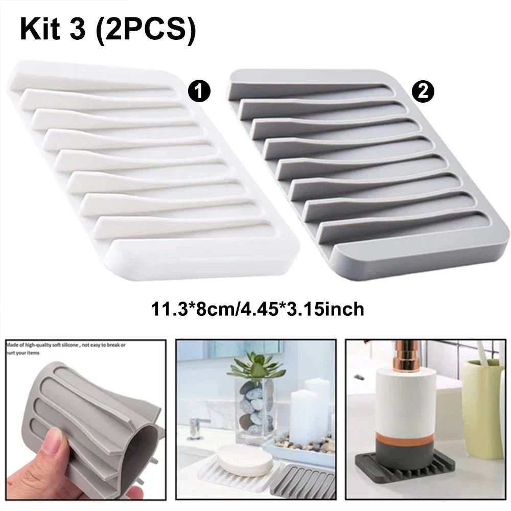 Silicone Soap Mold Kit with Wooden Box and Cutters, 42 oz – image 20