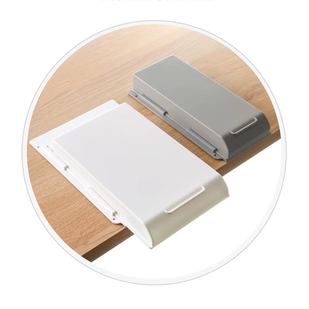 Under Desk Drawer - Self-Adhesive Hidden Slide-Out Organizer Tray – image 3