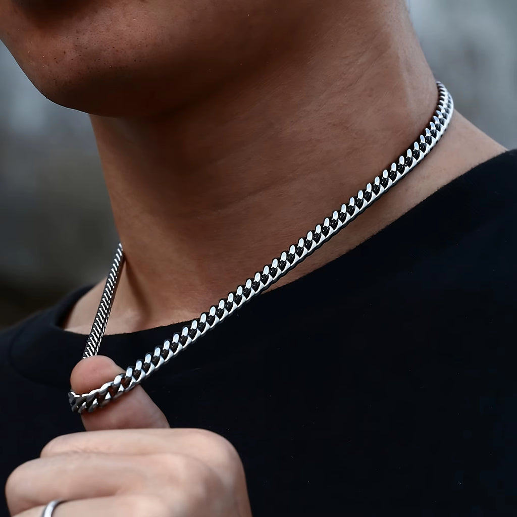 Cuban Chain Promise Necklace for Him – image 4