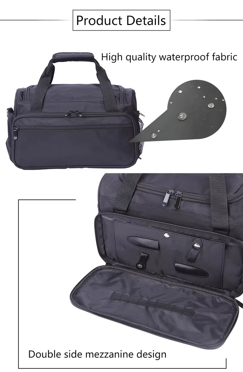 Hairstylist Tool Storage Bag, Large Capacity Salon Organizer Case – image 6