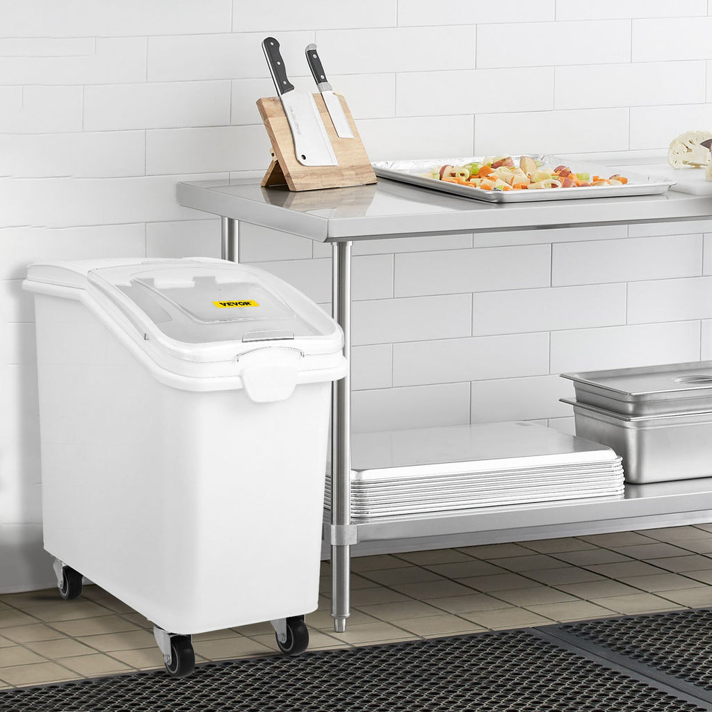 Ingredient Bin 27 Gallon with Scoop and Sliding Lid, Airtight Food Bin – image 1