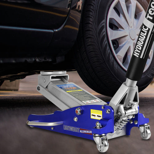 Low Profile Floor Jack – 1.5 Ton Aluminum Racing Jack, Dual Pump