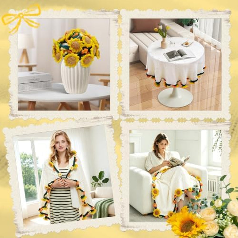 Flower Bouquet Throw Blanket - Soft 43 in Romantic Gift – image 5