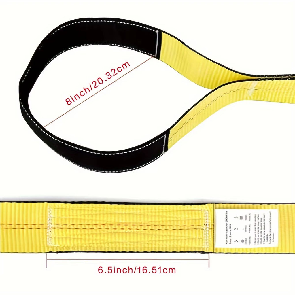Oilfield Flat Eye Lifting Sling Straps, 10 ft, 2-Pack – image 4