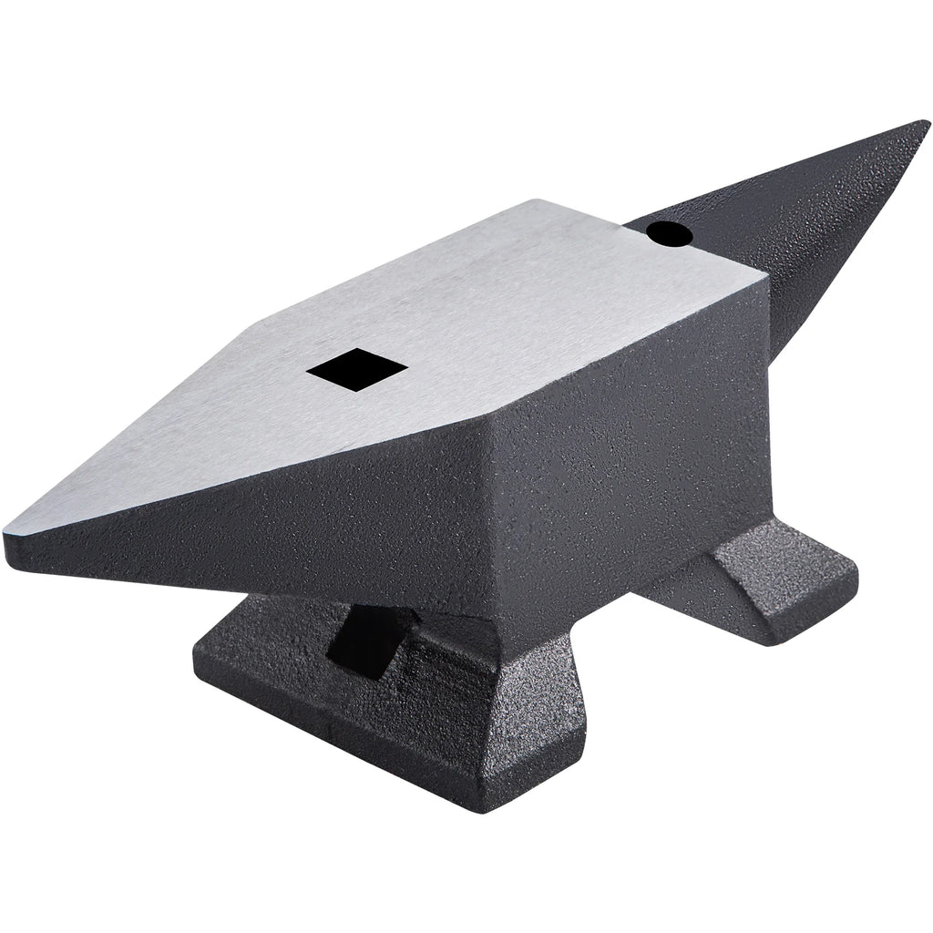 Cast Iron Anvil 22 lb, Single Horn Blacksmith Anvil with Stable Base – image 10