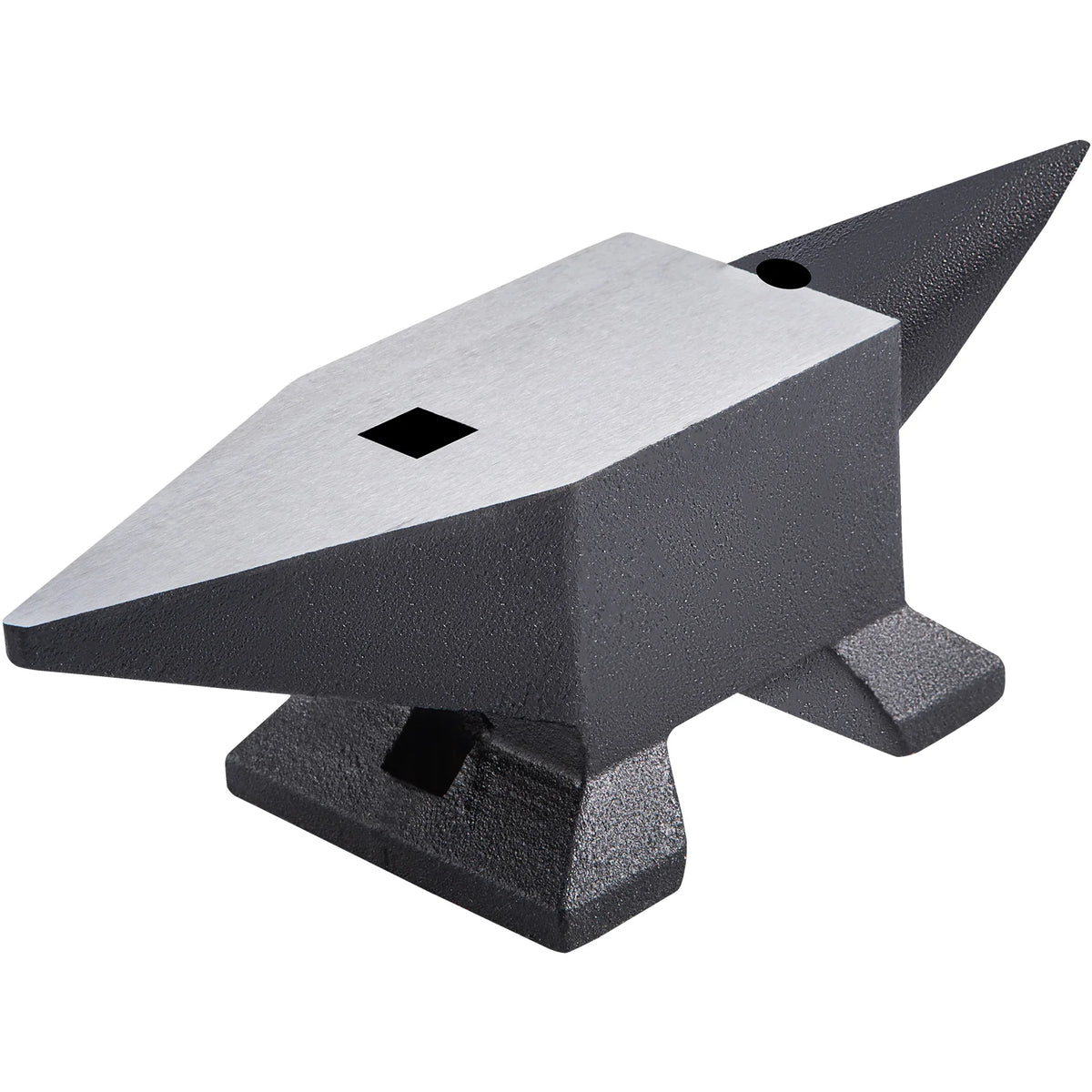 Cast Iron Anvil 22 lb, Single Horn Blacksmith Anvil with Stable Base – image 10