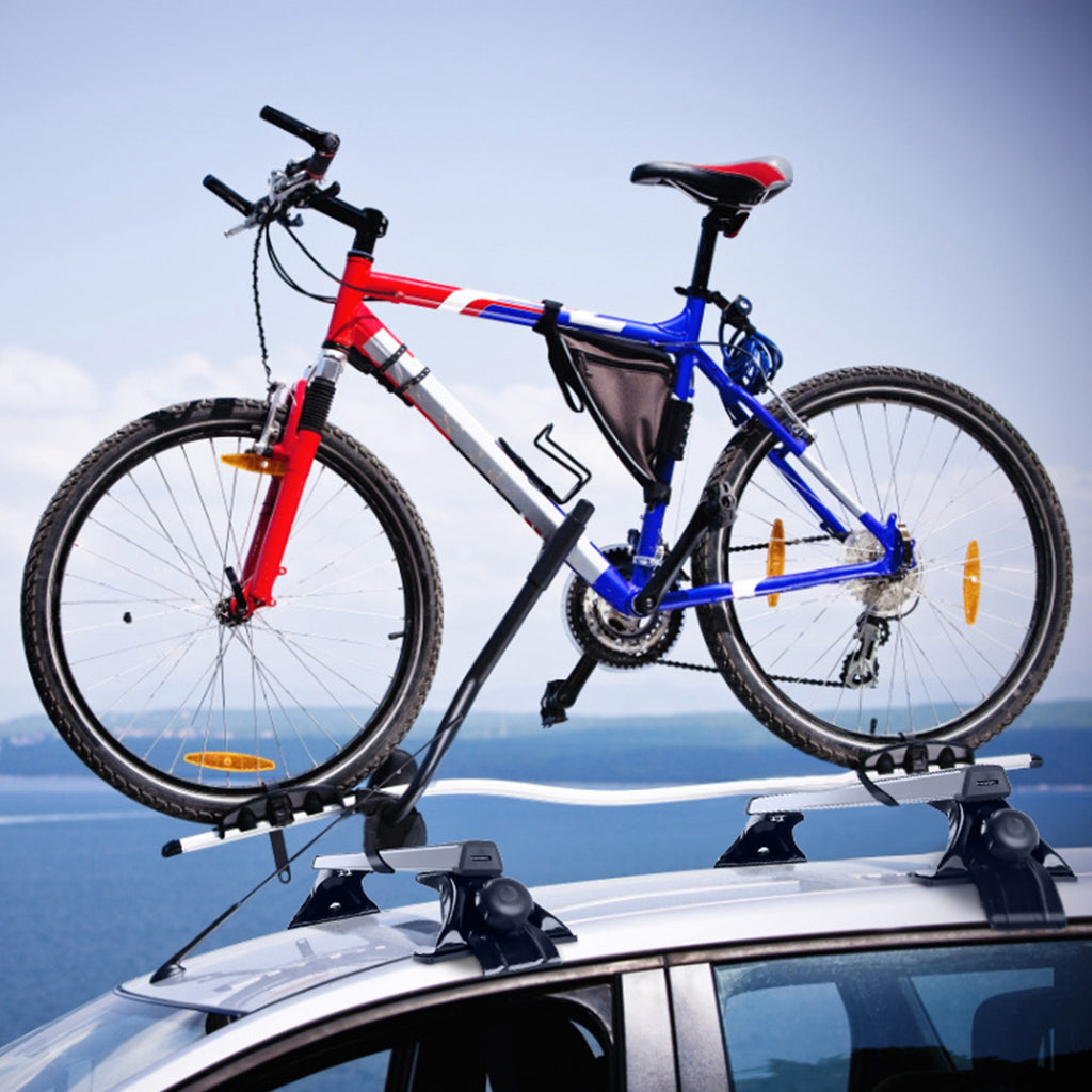 Roof Rack Cross Bars 47 in, Universal Aluminum for Bare Roofs – image 9