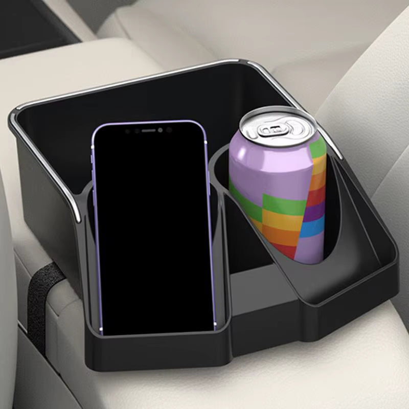 Car Console Organizer with Dual Cup Holders – image 3