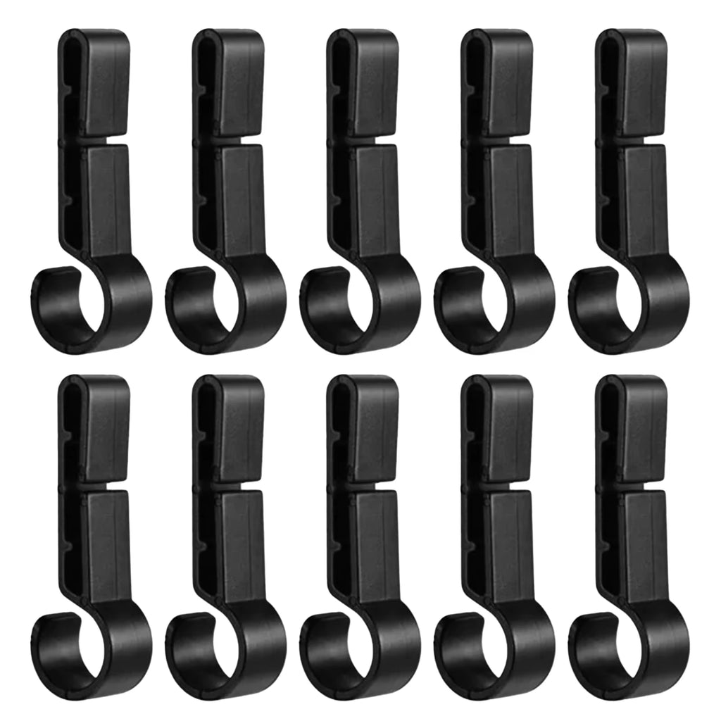 Hard Hat Headlamp Clips, 10 Pack – image 1
