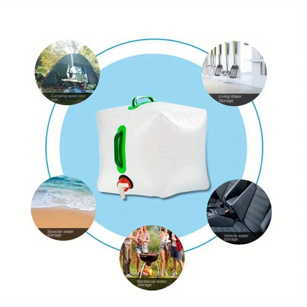 Collapsible Water Container - 10L/20L Camping Jug with Tap – image 4