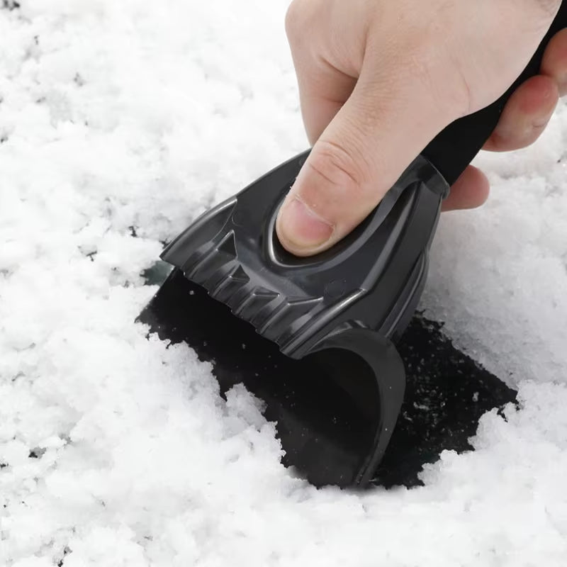 Ice Scraper - Compact Windshield Snow Shovel with Soft Grip – image 5