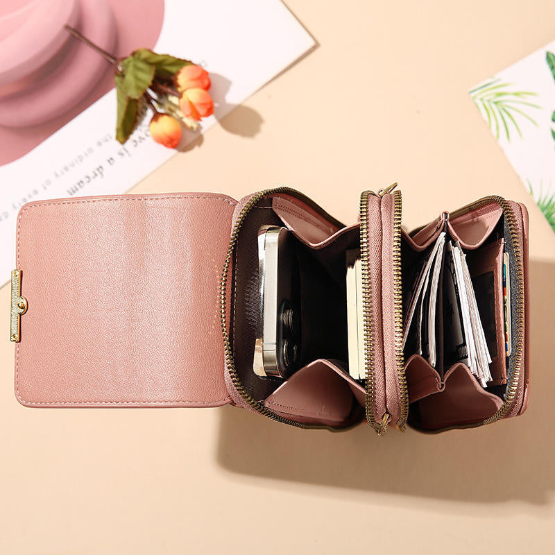 Crossbody Phone Bag – Touchscreen Wallet Purse with Card Slots – image 2