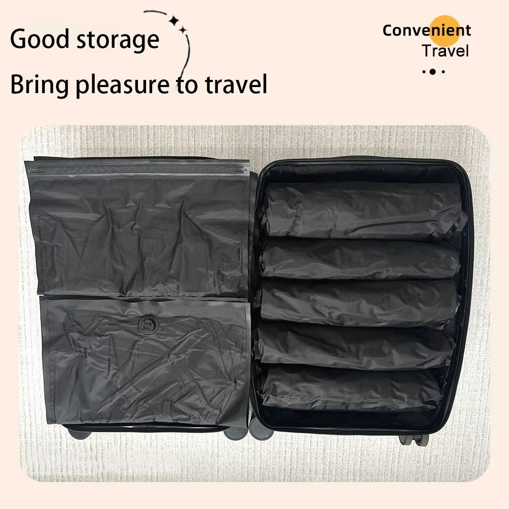 Travel Compression Bags – Reusable Hand-Roll Space Saver – image 5