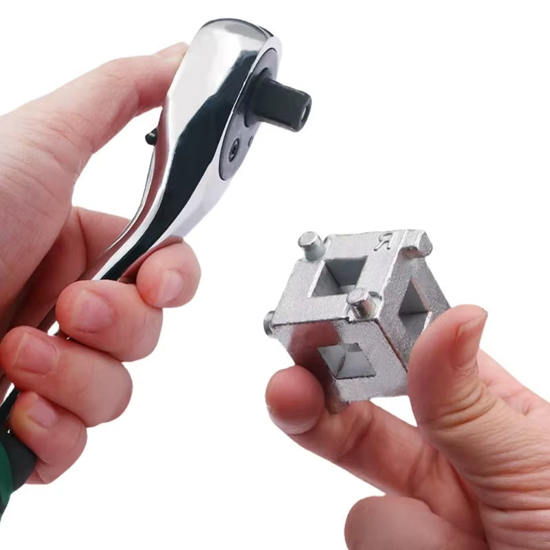 Brake Caliper Piston Cube Tool 3/8 in Drive Rewind Tool – image 4